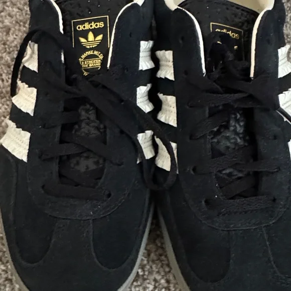 Adidas GAZELLE INDOOR SHOES size 8.5 black - Picture 9 of 9